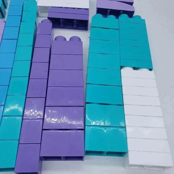 Mega Bloks First Builders Kids Building Blocks Lot of 79+ Pieces Multicolor Toys - Picture 3 of 16